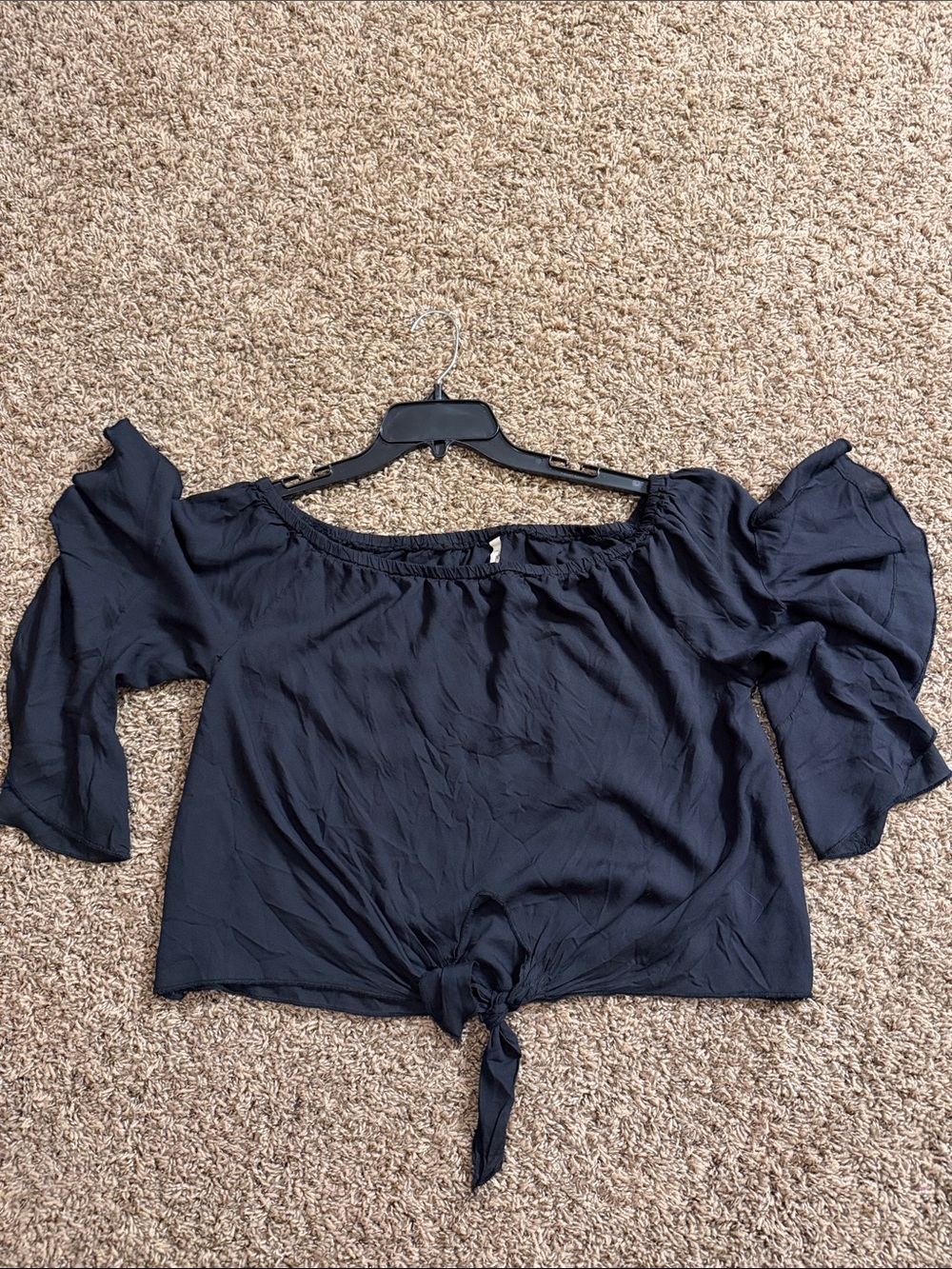 Elan Black Size Medium Blouse